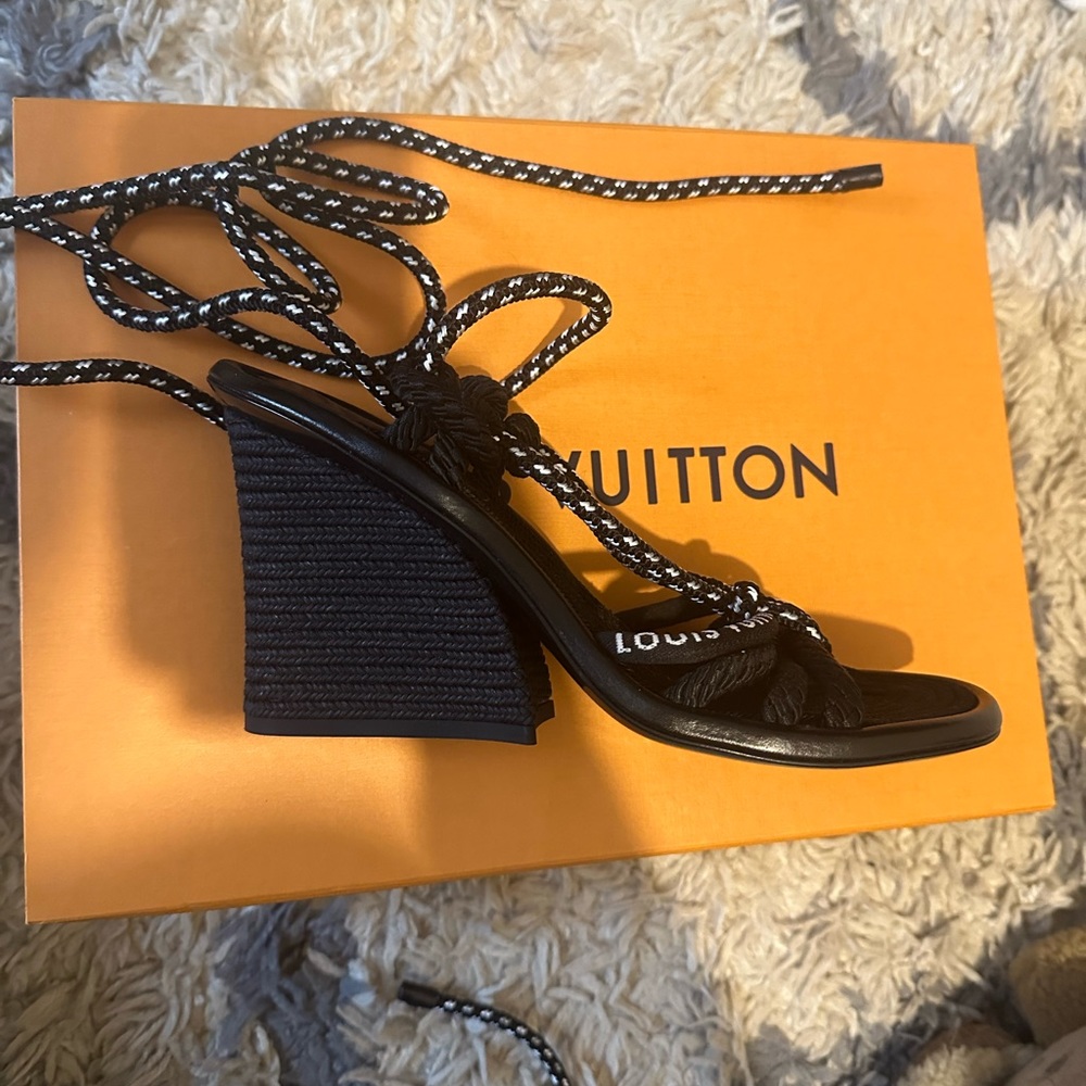 Louis Vuitton Maia wedge sandal